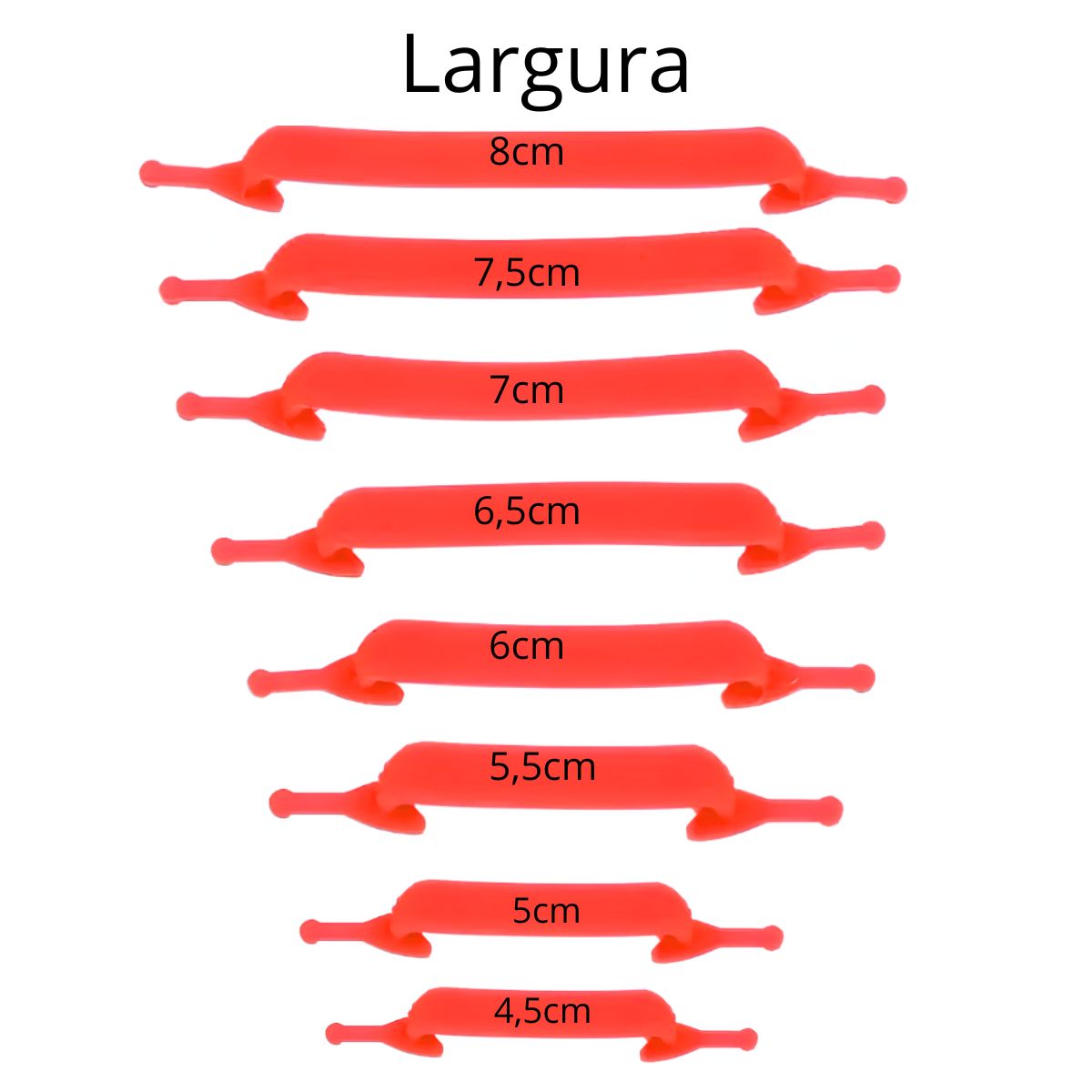 Cadarço De Silicone O Par Elástico Vermelho Cadarço De Silicone O Par Elástico Vermelho